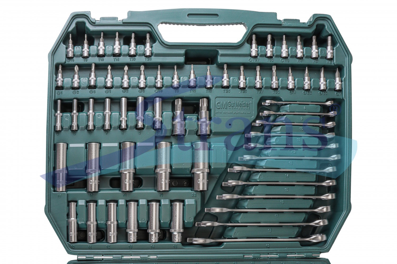 Tool Set Gut Meister 216 Pcs Gm01216 buy in Ukraine | Strans-shop